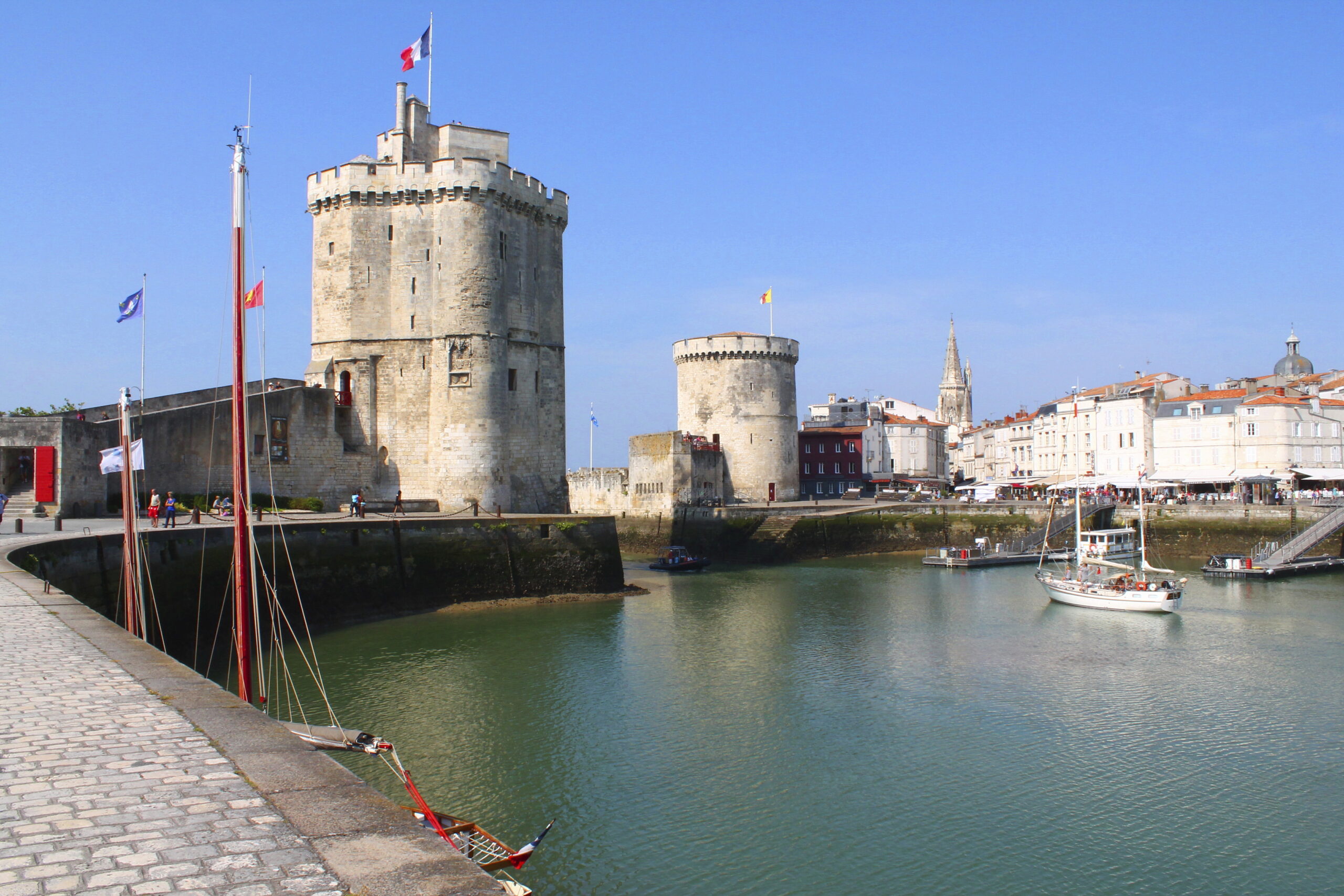 Vieux port de La Rochelle, France